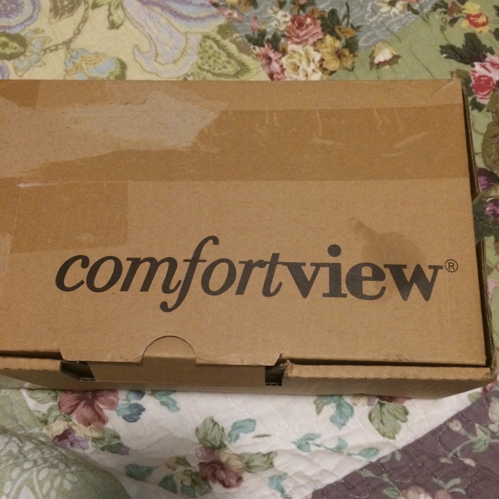 NWT Comfortview Black Pointed Toe Flat Shoes - Picture 6 of 7